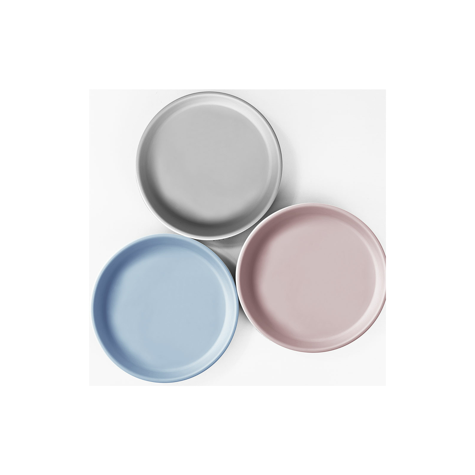 Тарелка детская MinikOiOi Basics-Plate (Powder Grey) (101050104) изображение 2