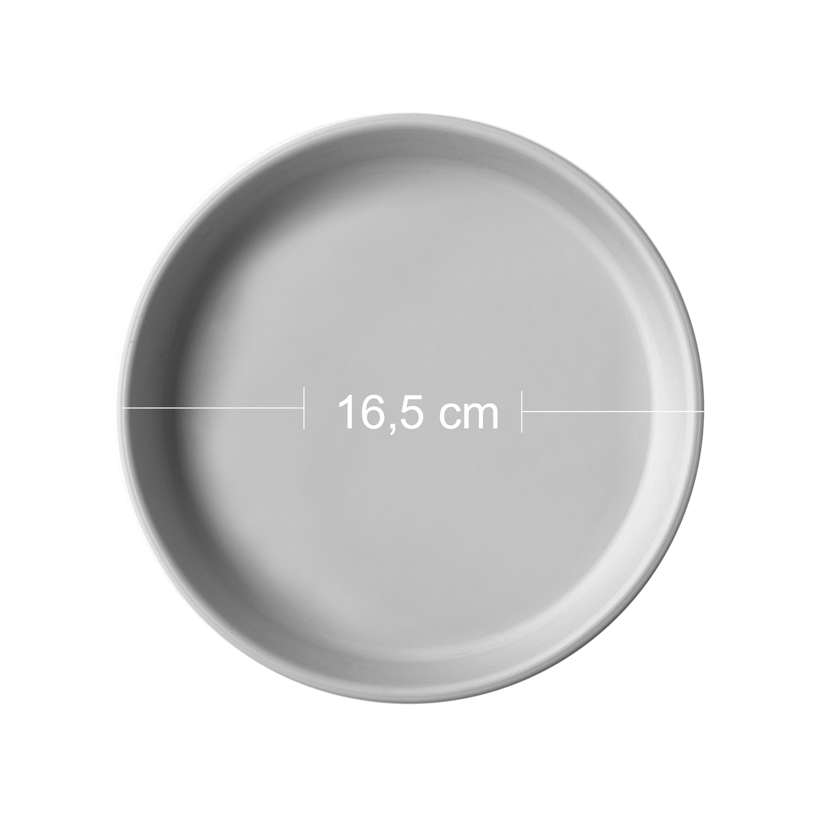Тарелка детская MinikOiOi Basics-Plate (Powder Grey) (101050104) изображение 7