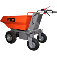 Тележка грузовая GTM самоходный на колесах (дампер) 500кг/акк. 32Ah (E50M/32/20A) изображение 2
