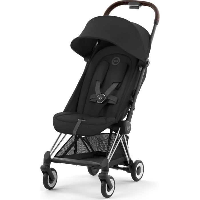 Коляска Cybex Coya Chrome Dark Brown Mirage Grey (522004395)