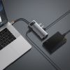 Концентратор Baseus USB3.1 Type-C to USB C(PD)100W/HDMI 4K 30Hz/VGA/USB3.2/RJ45/SD+TF,9in1 Grey (CAHUB-CU0G) изображение 11