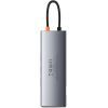 Концентратор Baseus USB3.1 Type-C to USB C(PD)100W/HDMI 4K 30Hz/VGA/USB3.2/RJ45/SD+TF,9in1 Grey (CAHUB-CU0G) изображение 4
