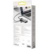 Концентратор Baseus USB3.1 Type-C to USB C(PD)100W/HDMI 4K 30Hz/VGA/USB3.2/RJ45/SD+TF,9in1 Grey (CAHUB-CU0G) изображение 9