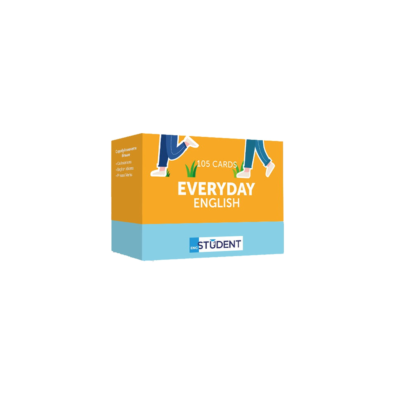Обучающий набор English Student Карточки для изучения английского языка Everyday English, украинский (591225963)