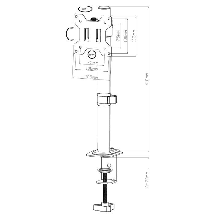 Кронштейн Vinga TD30-1051 изображение 7