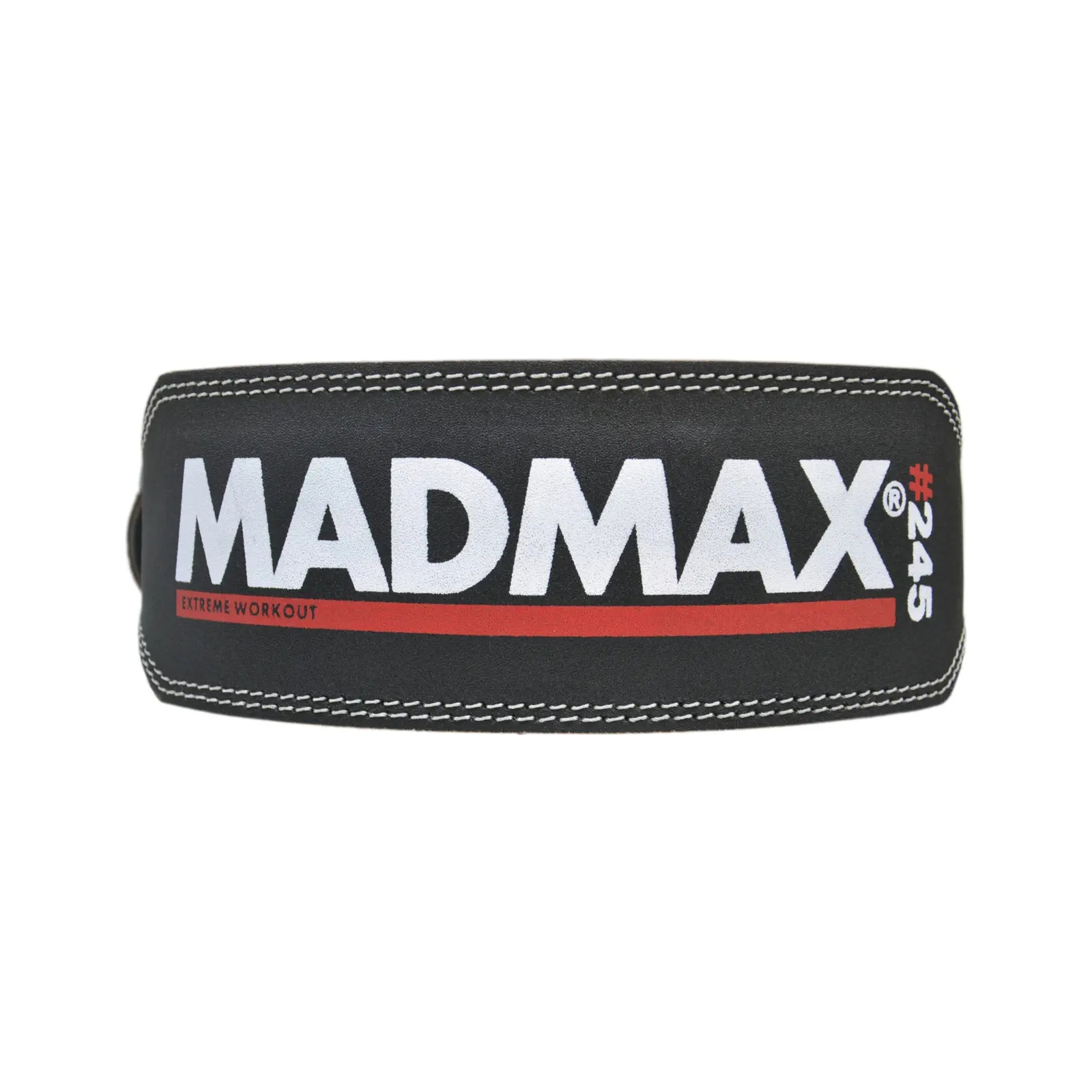 Атлетический пояс MadMax MFB-245 Full leather шкіряний Black XL (MFB-245_XL) изображение 7