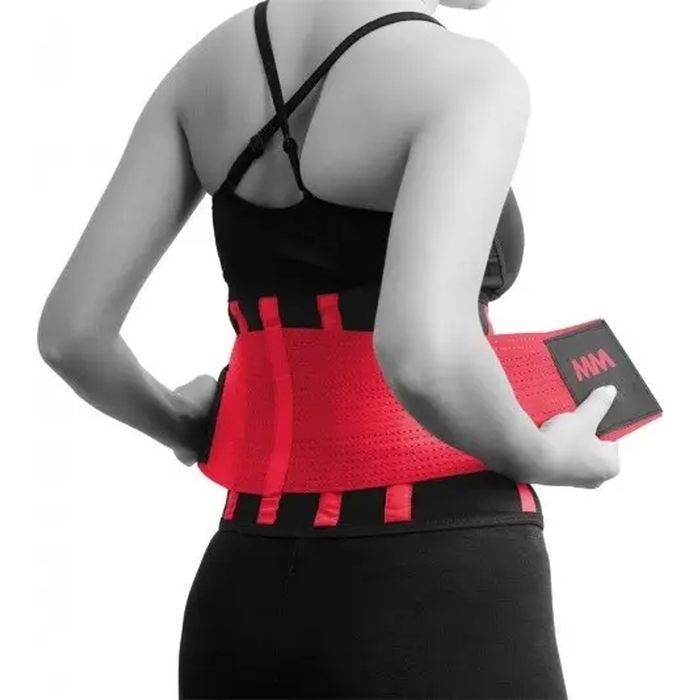 Пояс компрессионный MadMax MFA-277 Slimming and Support Belt black/turquoise M (MFA-277-TRQ_M) изображение 10