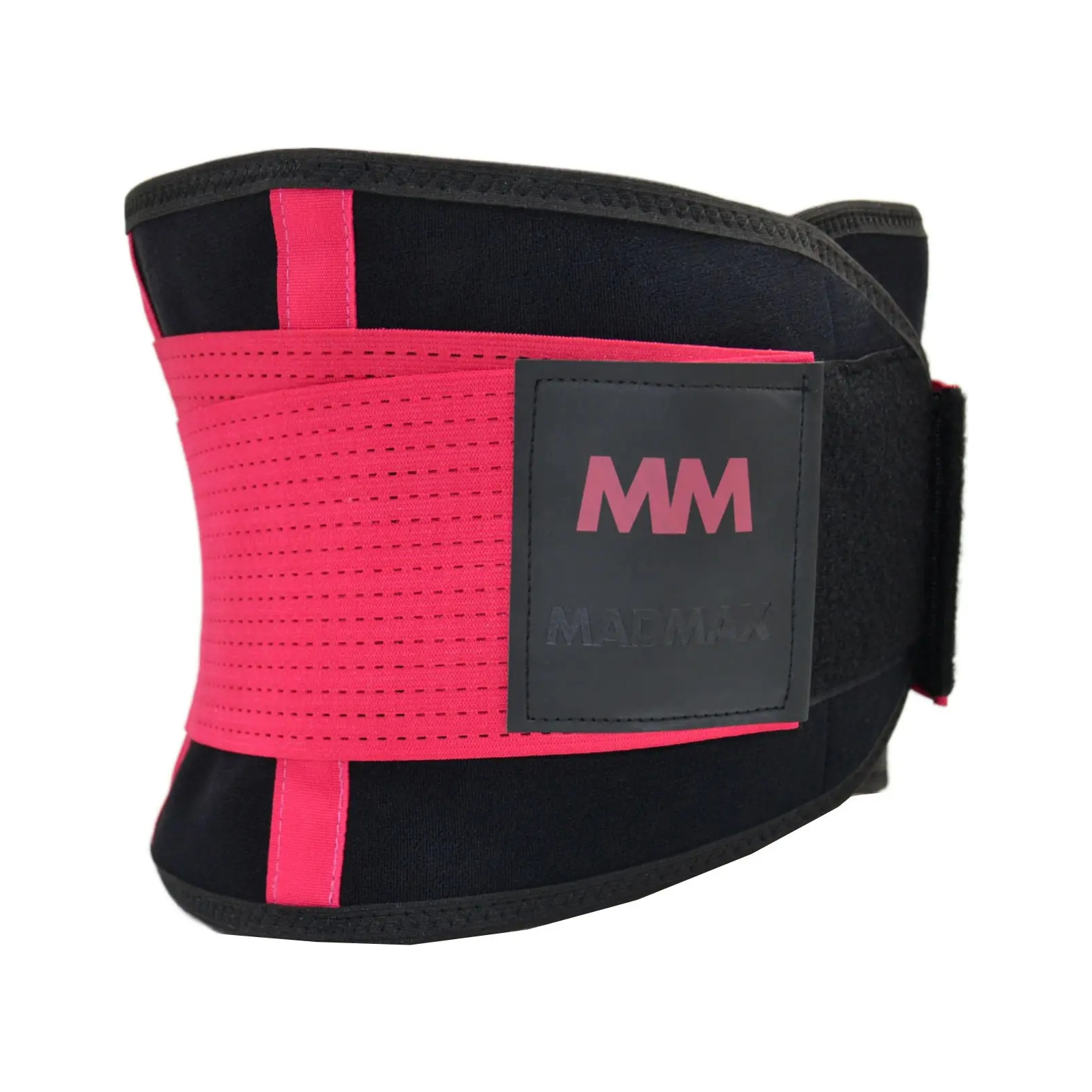 Пояс компрессионный MadMax MFA-277 Slimming and Support Belt black/neon pink M (MFA-277-PNK_M) изображение 2