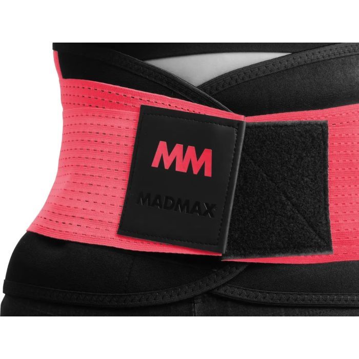 Пояс компрессионный MadMax MFA-277 Slimming and Support Belt black/turquoise M (MFA-277-TRQ_M) изображение 6