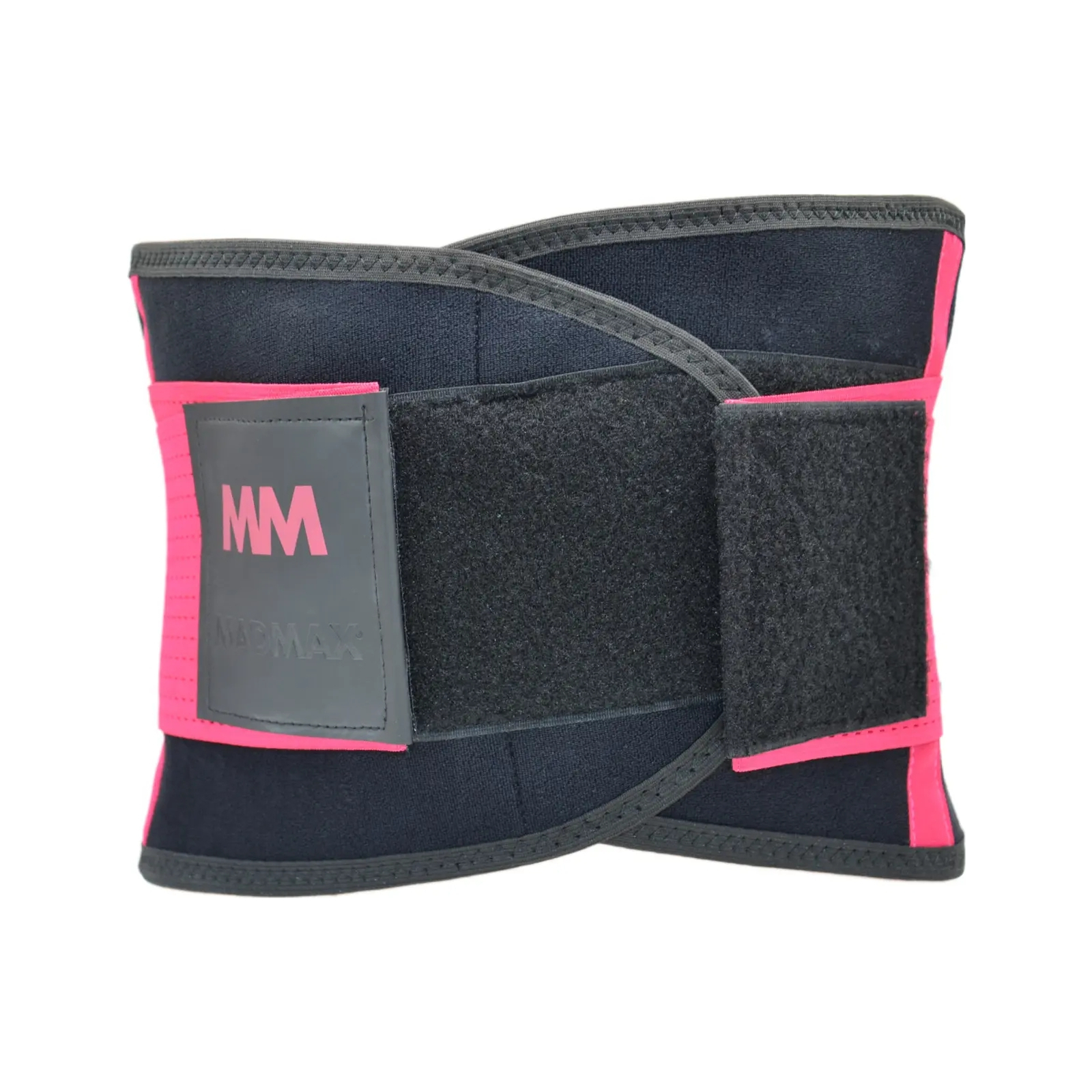 Пояс компрессионный MadMax MFA-277 Slimming and Support Belt black/neon pink M (MFA-277-PNK_M) изображение 9