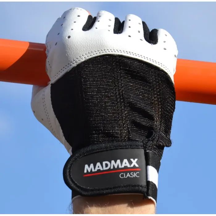 Перчатки для фитнеса MadMax MFG-248 Clasic White XL (MFG-248-White_XL) изображение 10