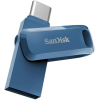 USB флеш накопичувач SanDisk 64GB Dual Drive Go Navy Blue USB 3.1 + Type-C (SDDDC3-064G-G46NB) зображення 3