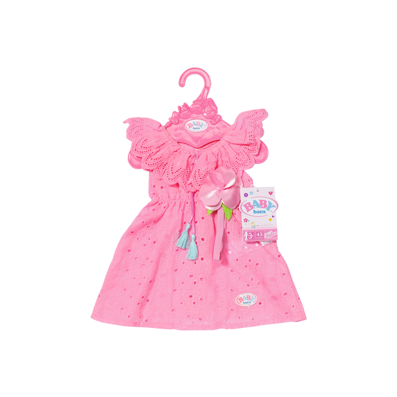 Аксессуар к кукле Zapf Одежда для куклы Baby Born Платье Фантазия 43 см (832684) изображение 2