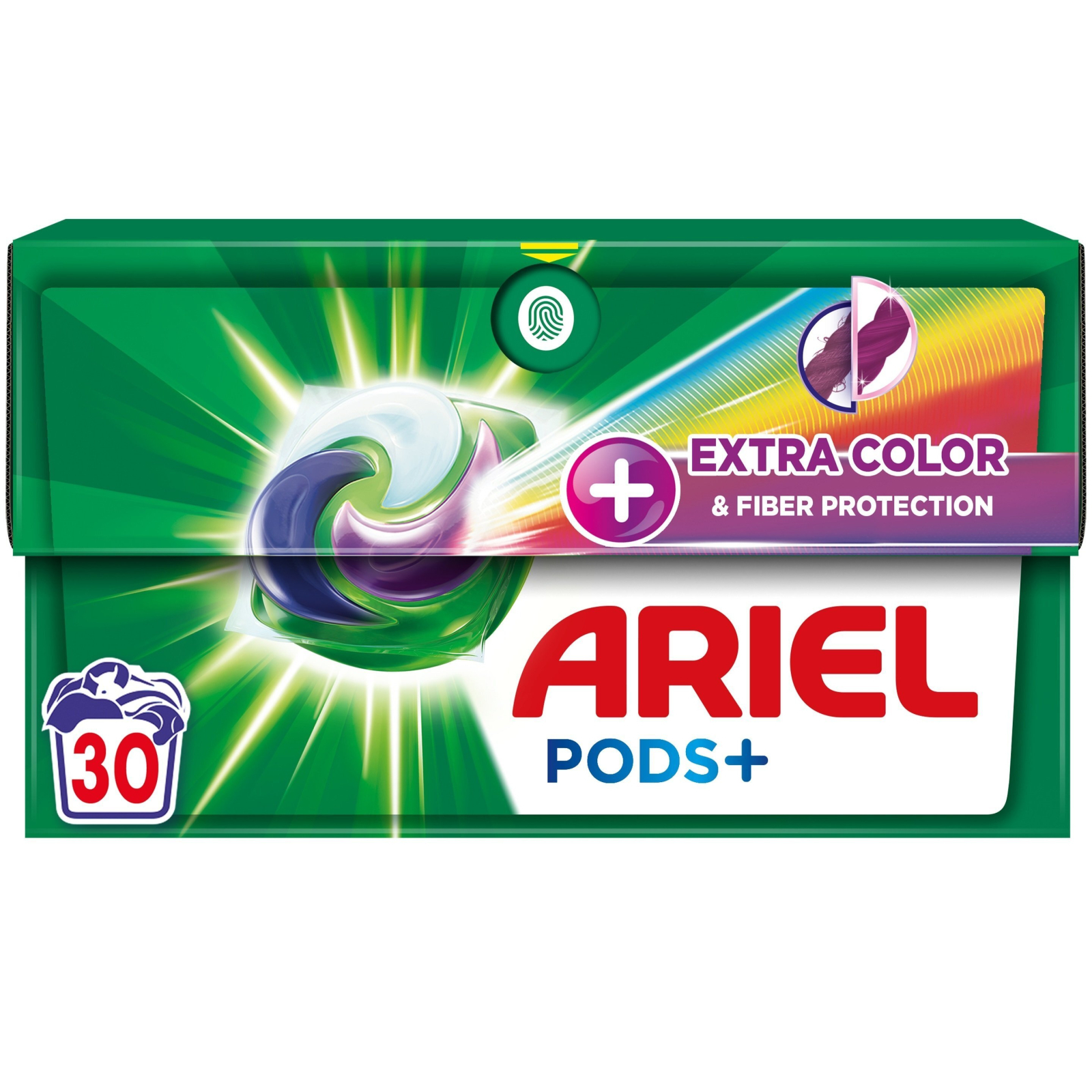 Капсулы для стирки Ariel Pods + Экстразащита Цвета и Волокон 30 шт. (8001090802873)