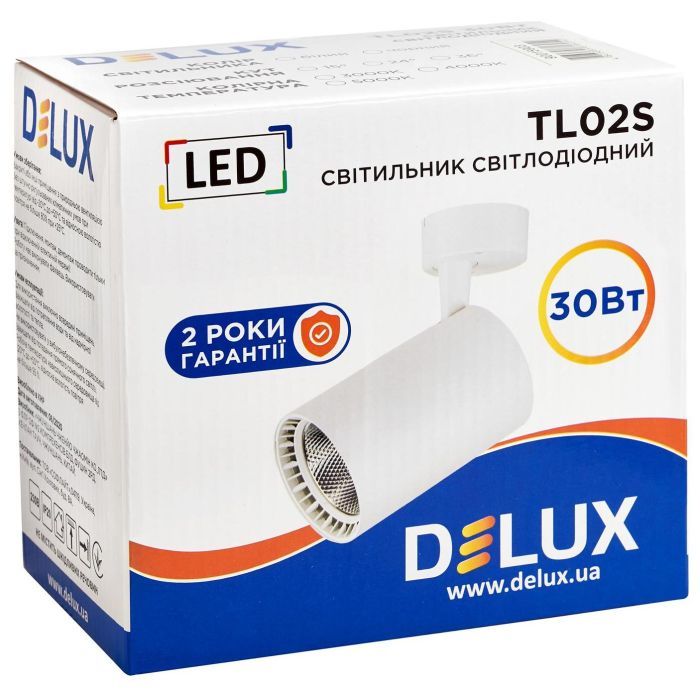 Спот Delux TL02S 30 Вт 4000K (90015902) изображение 2