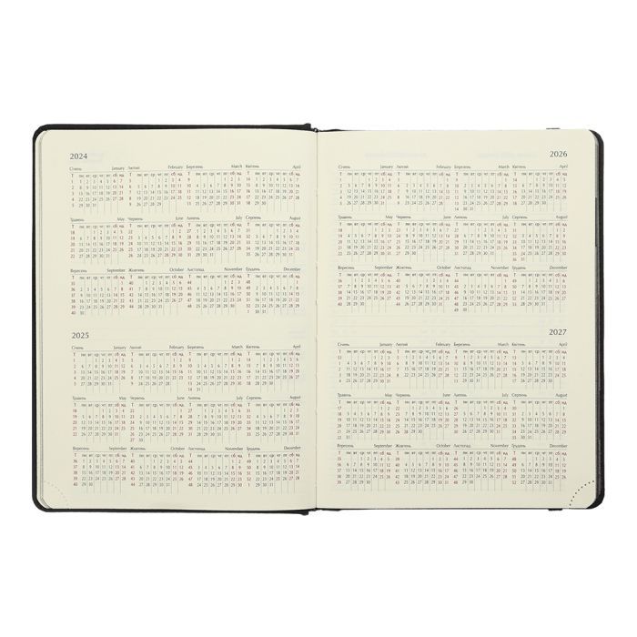 Тижневик Buromax датований 2025 IDEAL, А5 червоний (BM.2175-05) зображення 5