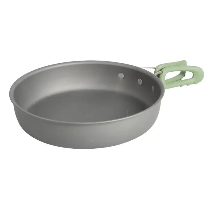 Набір туристичного посуду Bo-Camp Explorer XL Hard Anodized 4 предмети Сірий/Зелений (2200249) зображення 5