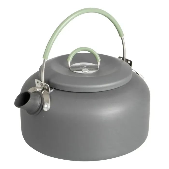 Набір туристичного посуду Bo-Camp Explorer XL Hard Anodized 4 предмети Сірий/Зелений (2200249) зображення 7