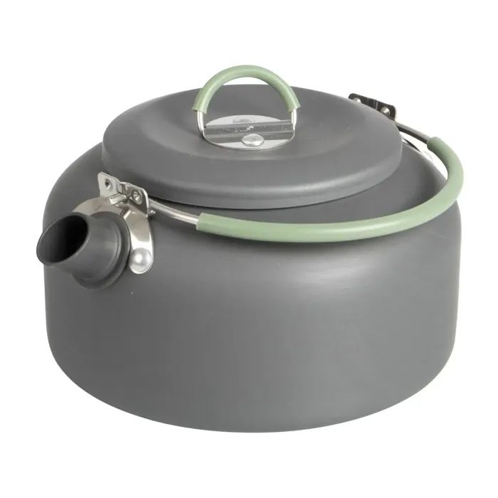 Набір туристичного посуду Bo-Camp Explorer XL Hard Anodized 4 предмети Сірий/Зелений (2200249) зображення 8