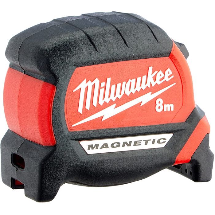 Рулетка Milwaukee магнитная PREMIUM, 10м, 27мм (4932464601)