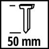 Цвяхи Einhell для цвяхозабивача, 50мм, 3000шт (4137873) зображення 2
