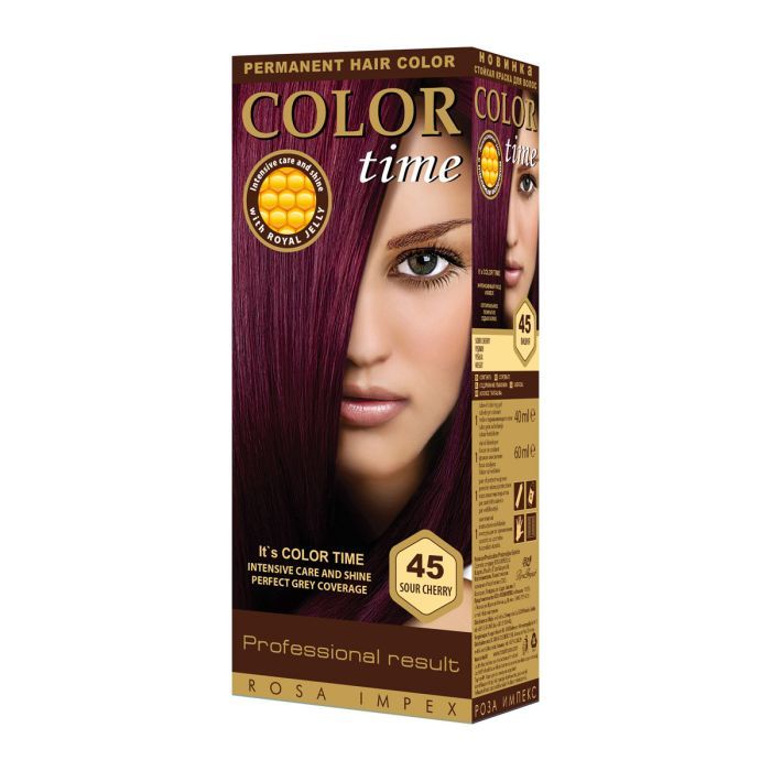 Краска для волос Color Time 45 - Вишня (3800010502542)