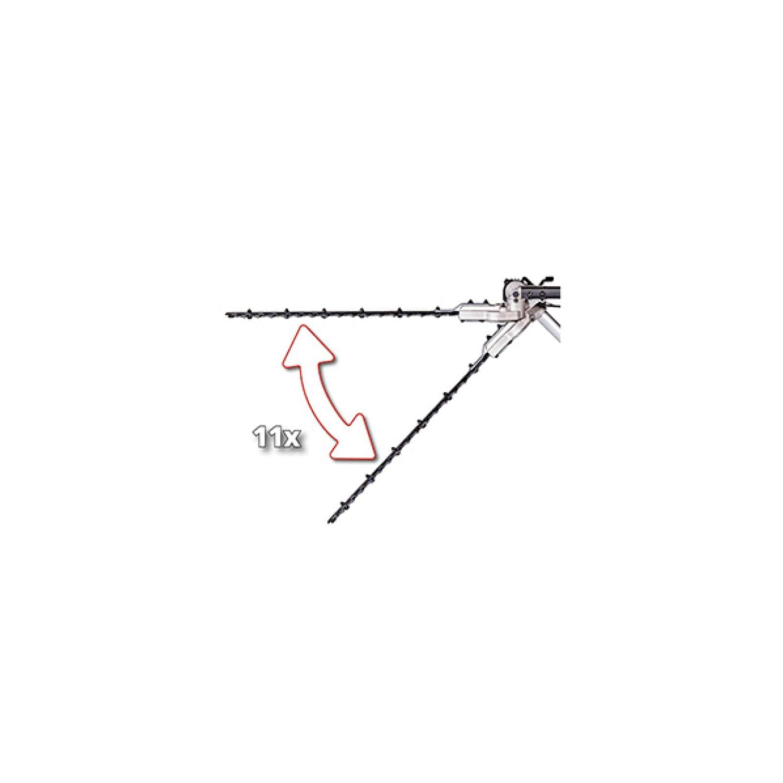 Кущоріз Einhell телескопічний GC-HH 9046, 900Вт, 460мм, крок 20мм, штанга 1.97-2.6м (3403880) зображення 3