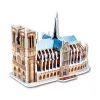 Пазл Cubic Fun 3D Собор Парижской Богоматери мини (S3012h) изображение 2
