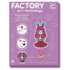 Набір для творчості Djeco Брошка Bunny Girl Factory E-text (DJ09320)