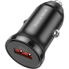Зарядний пристрій BOROFONE BZ18 single port QC3.0 car charger USB Black (BZ18B) зображення 2