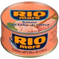 Рыбные консервы Rio Mare Тунец в оливковом масле 12х80 г (8004030100725)