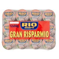 Рыбные консервы Rio Mare Тунец в оливковом масле 12х80 г (8004030100725) изображение 2