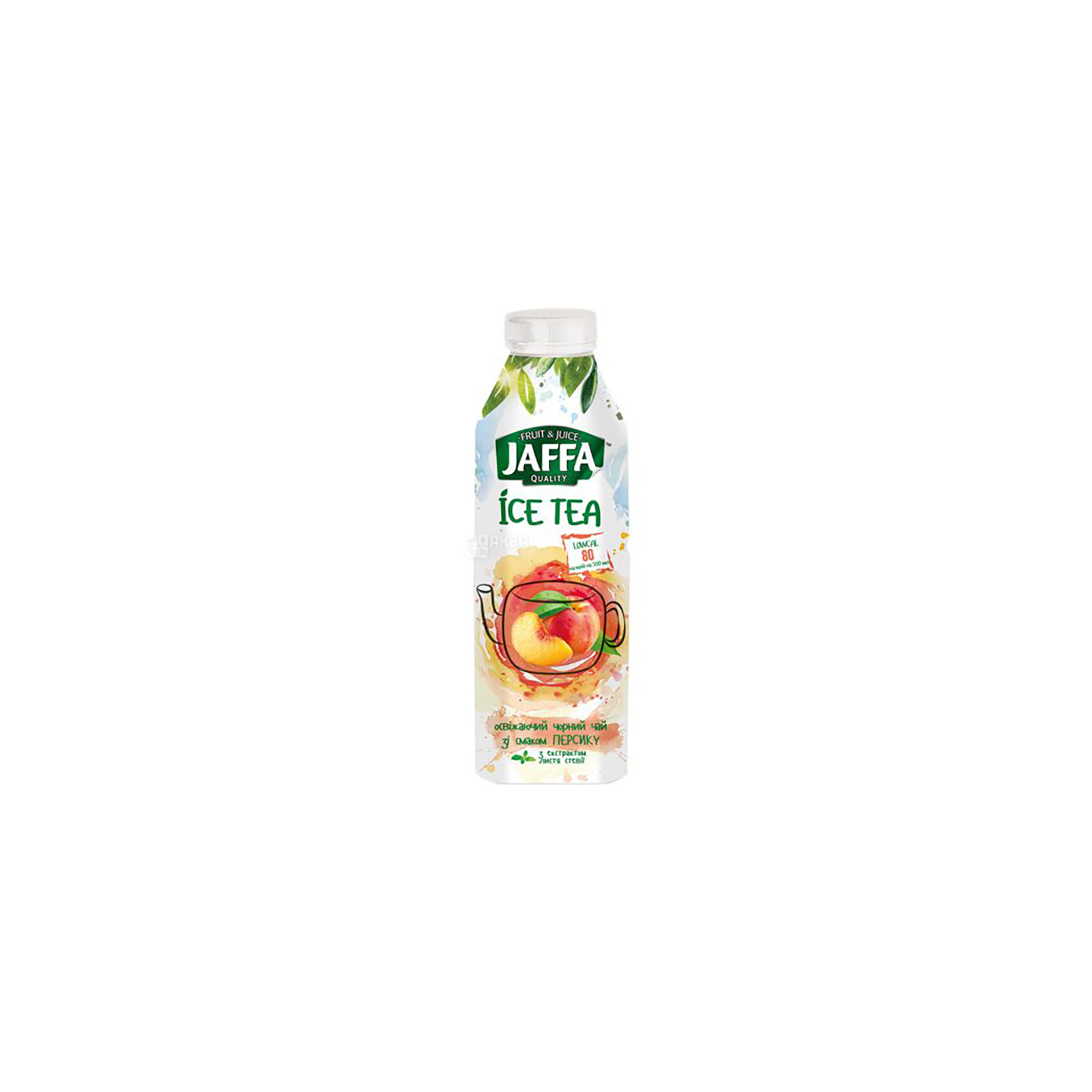 Напиток Jaffa Чай со вкусом персика с экстрактом листьев стевии 0.5 л. (4820192260411)