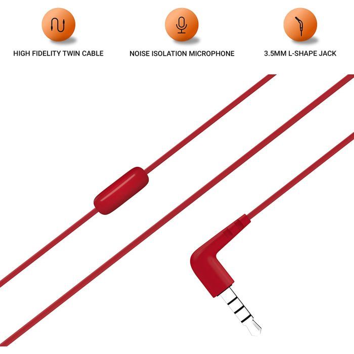 Наушники JBL C50 HI Red (JBLC50HIRED) изображение 3