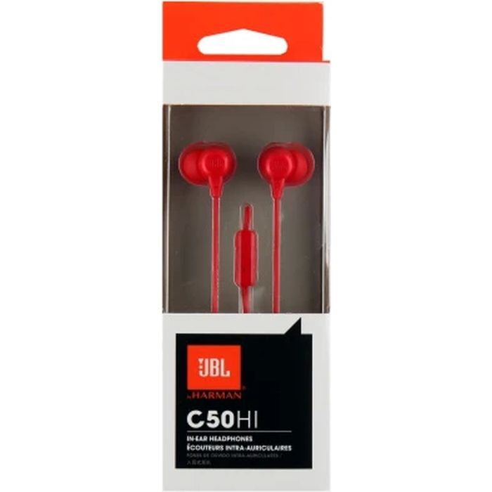 Наушники JBL C50 HI Red (JBLC50HIRED) изображение 5