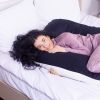 Подушка MirSon для вагітних і відпочинку Delicate Satin №8029 U-подібна Classic (2200006178675) зображення 4