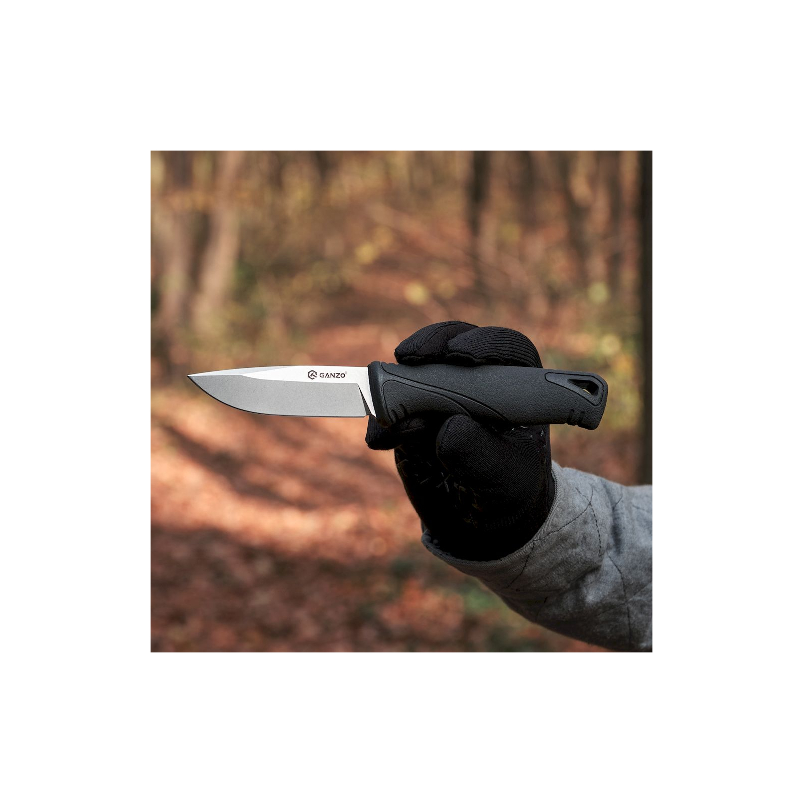 Нож Ganzo G807-DY Бежевий з ножнами (G807DY) изображение 11