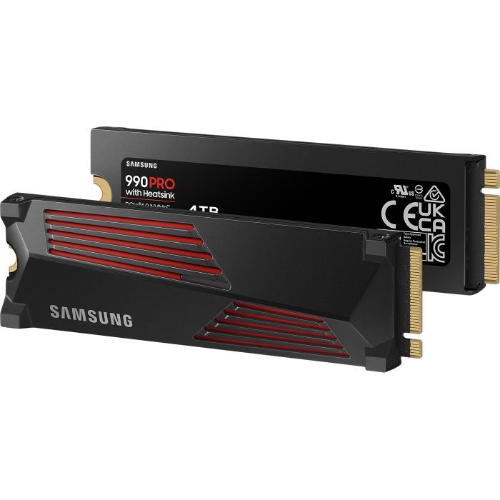 Накопитель SSD M.2 2280 1TB 990 PRO with Heatsink Samsung (MZ-V9P1T0CW) изображение 5