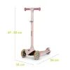 Самокат Lionelo Jessy Pink/Rose (LOE-JESSY PINK ROSE) зображення 5