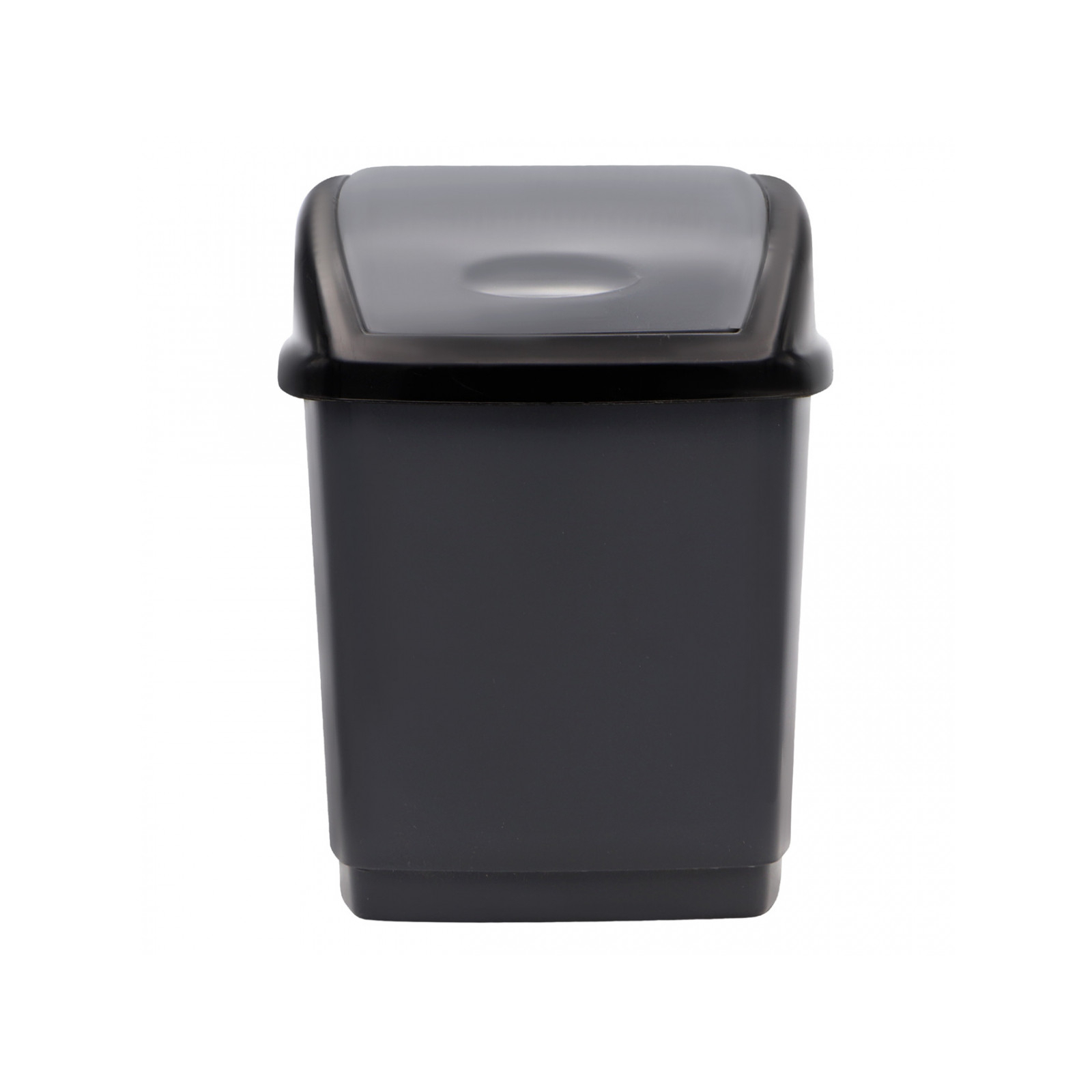 Контейнер для мусора Горизонт Домик Металлик 1.7 л (гор-02034/металік)