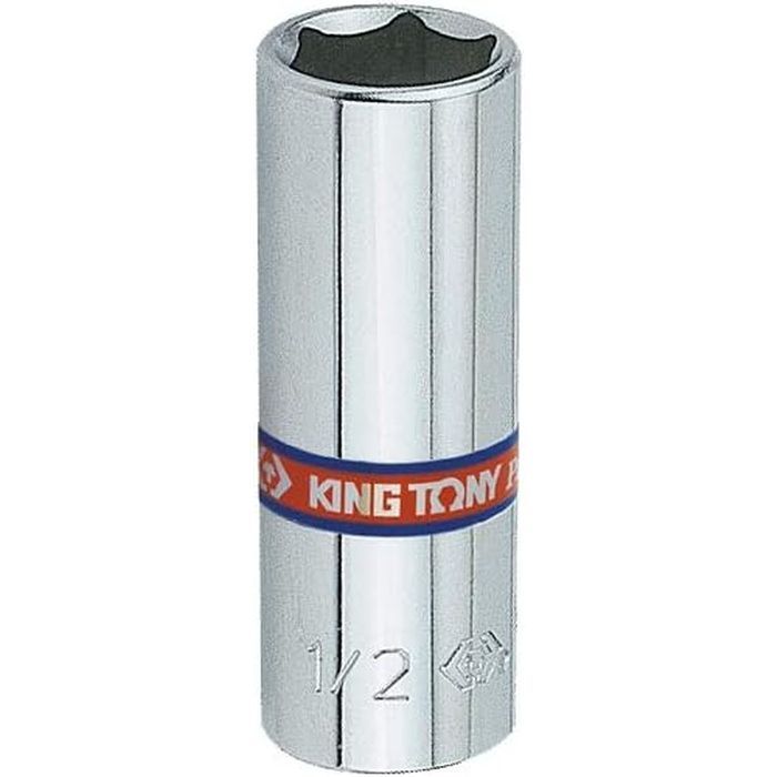 Головка торцевая KING TONY 1/4" 6-гранна 1/2" (233516S)