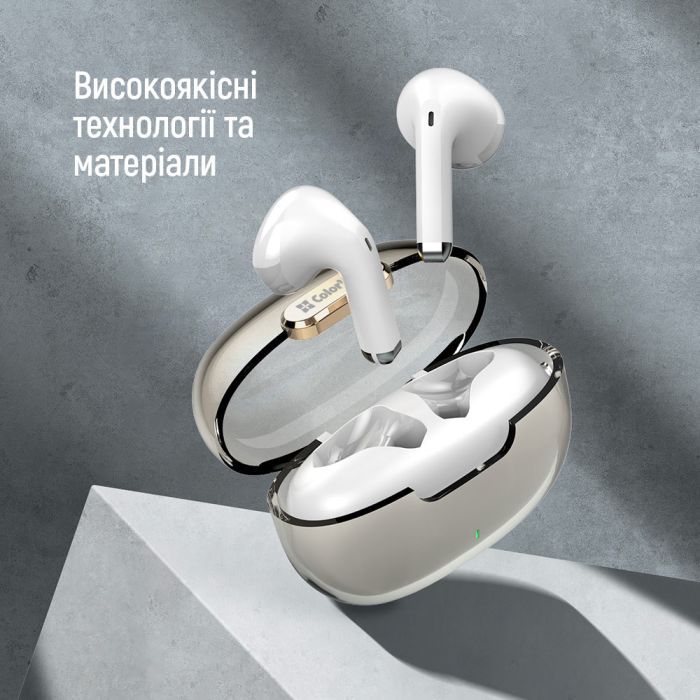 Навушники ColorWay Slim TWS-2 Earbuds Black (CW-TWS2BK) зображення 8