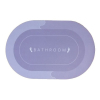 Коврик для ванной Stenson суперпоглощающий 40 х 60 см овальный светло-фиолетовый (R30939 l.violet) изображение 3