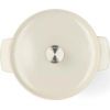 Каструля KitchenAid чавунна з кришкою 5,2 л Мигдалевий крем (CC006059-001) зображення 4