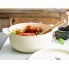 Каструля KitchenAid чавунна з кришкою 5,2 л Мигдалевий крем (CC006059-001) зображення 7