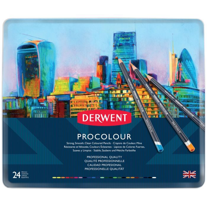 Карандаши цветные Derwent Procolour, 36 цветов (5028252514651)