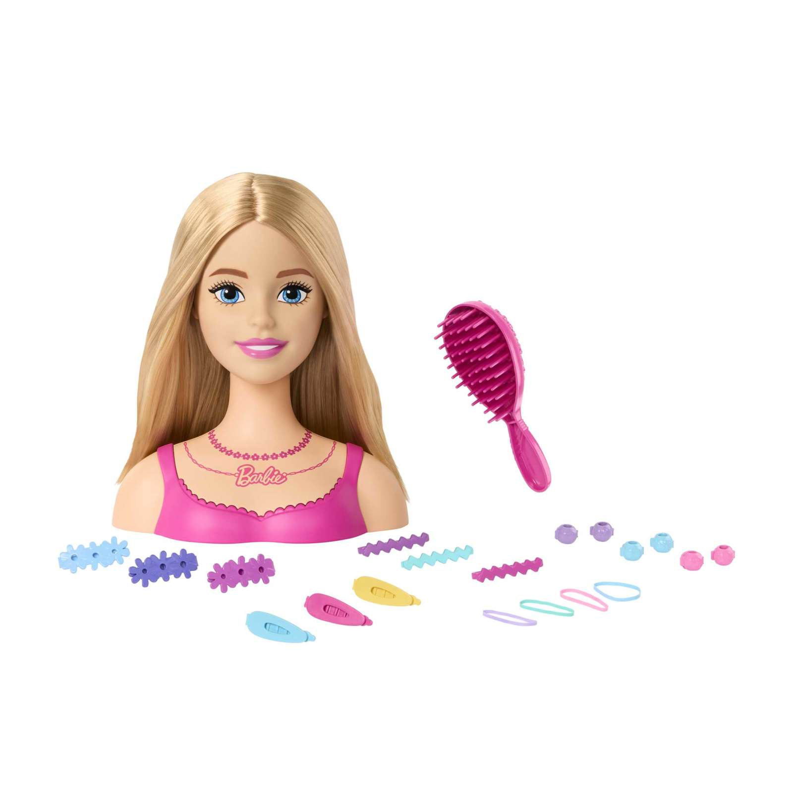 Лялька Barbie манекен для зачісок Класика Barbie з аксесуарами (HMD88)
