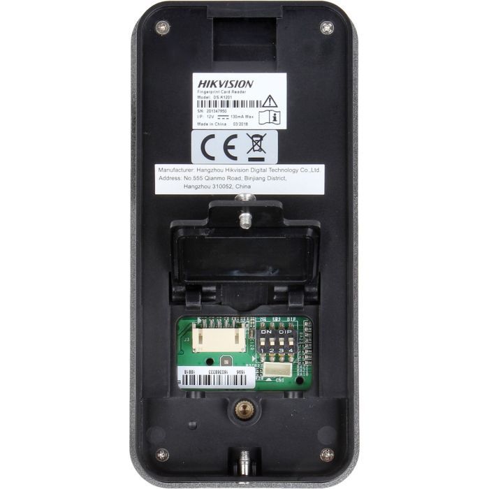 Сканер біометричний Hikvision DS-K1201AEF зображення 3