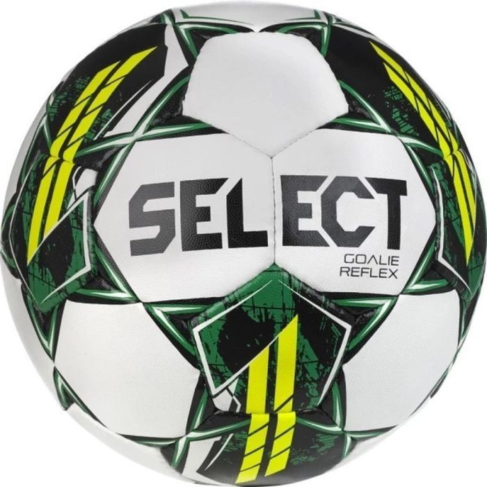 Мяч футбольный Select Goalie Reflex v23 білий, зелений Уні 5 (5703543316076)