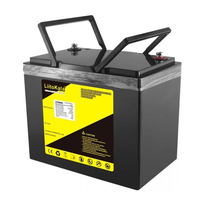 Батарея LiFePo4 Liitokala LiFePO4 12V-90Ah (12V 90Ah LiFePO4)